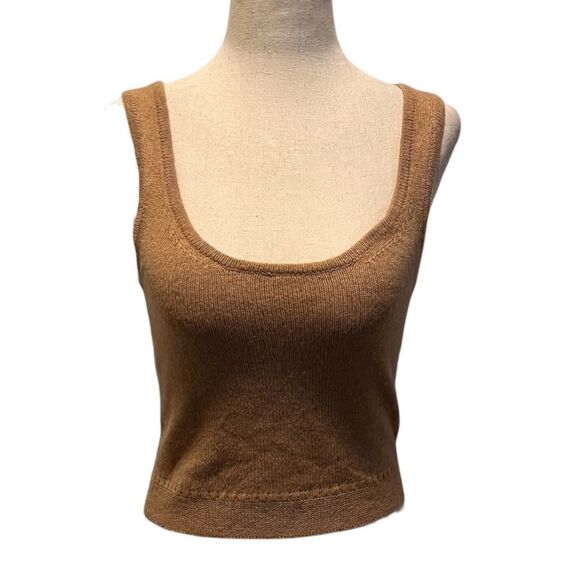 Madewell Womens Tan Wool Blend Knit Tank Sweater Size XXSmall - Picture 2 of 11